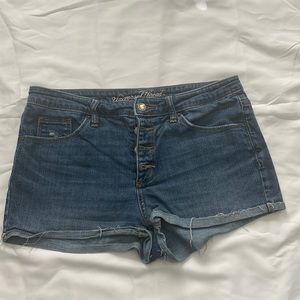Blue jeans shorts